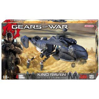 Meccano Gears of War King Raven Construction Set 300 pieces 4 figures