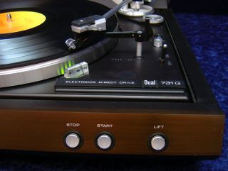 Vintage DUAL CS 731Q HiEnd Plattenspieler Direct Drive Record Player