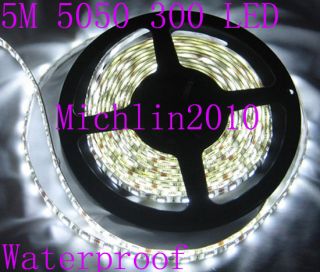Weiss 2*5M 10M 300 LED 5050 SMD Band Leiste Streifen Lichtkette lamp