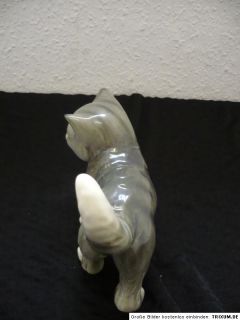Art.1650 213) Goebel Porzellanfigur graue Katze. Top Zustand,siehe