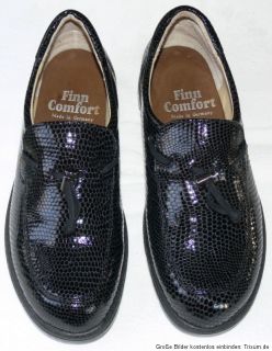 Finn Comfort Schuhe Halbschuhe Größe 6,5   6 1/2   Gr. 40   schwarz
