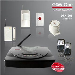 GSM Alarmanlage DRH 205 pro, Basispaket Baumarkt