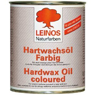 Leinos Hartwachsöl farbig Nr. 295 202 WEISS, 0,75 Liter 