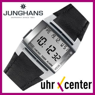 Junghans Uhr 026/4510.00 Mega 1000 Funk Alarmchronograph NEU