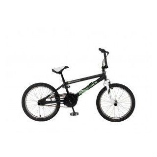 Fahrrad Bikespace Free Style BMX 20 BS 20  freestyle schwarz matt Rh