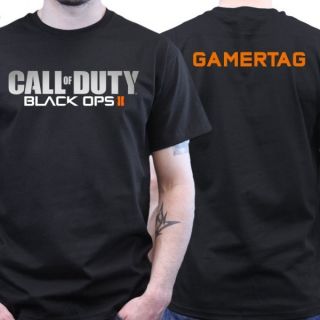 Call of Duty Black Ops 2   Logo   T Shirt   mit Ihrem Namen   schwarz