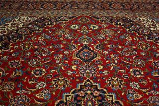Perser Teppich rot Keschan 427x302 übermaß oversize WOW