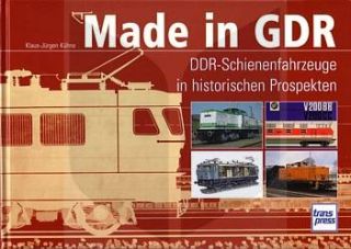 Kühne Made in GDR, DDR Lokomotiven/Schienenfahrzeuge in historischen
