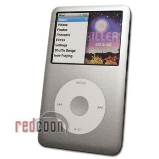 Apple iPod classic 160GB   Silber, 6. Generation, MC293QG/A