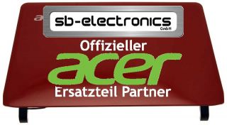 Original Acer LCD   Cover / Displaydeckel Aspire 1810T Serie rot