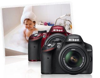 Nikon D3200 SLR Digitalkamera 2,9 Zoll nur Gehäuse Kamera
