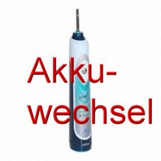 Akku wechseln ORAL B Braun SONIC COMPLETE Akkutausch Umbau Akkuwechsel