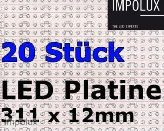 20 Stück LED Lötplatine board 311x12mm PCB Platine 5mm