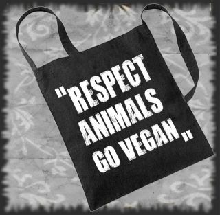 Beutel, Shopper,Sling Bag  Respect animals, go vegan 