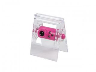 Webcam USB 2.0 mit 3 LED basicXL pink Web Cam Computerkamera