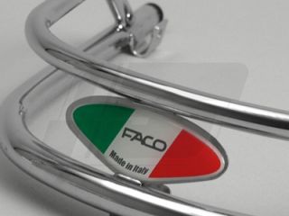 Stoßstange vorne FACO Piaggio Vespa GTS GTV 250 300 Chrom