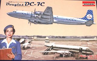 Roden 302 Douglas DC 7C KLM Plastikkit 1144 Neuheit 