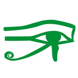 H035V2  Horusauge Aufkleber Hieroglyphen Ägypten Sticker Udjat Auge