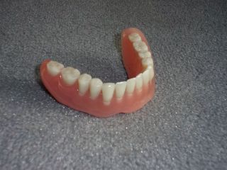 Zahnprothese, Gebiss unten  14 Zähne NEU Ungetragen