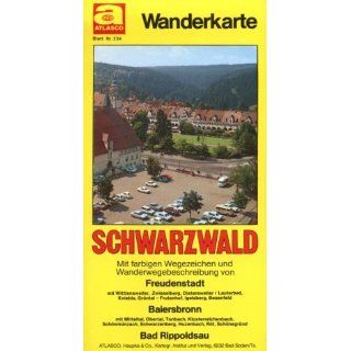Wanderkarte Schwarzwald. Blatt 234. Mit Radwegen. Bücher