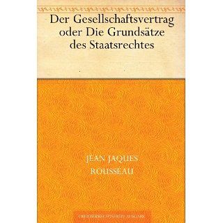 Der Gesellschaftsvertrag eBook Jean Jacques Rousseau 