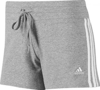 Adidas Essential Damen 3S Knit Short Fitness Shorts Sporthose