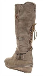 Damenstiefel Winterstiefel Boot Boots Stiefel khaki Größen 36 41