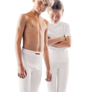Bekleidung Unterwäsche Lange Unterhosen Weiß Kinder
