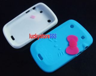 Hello Kitty Silicone Back Skin Case Cover For BLACKBERRY BOLD BB