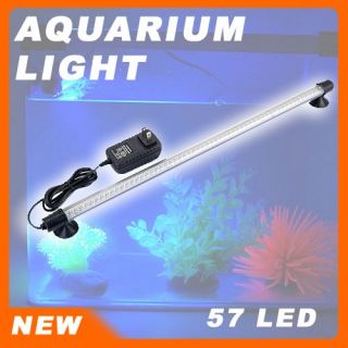 57 LED Aquarium Lampe Leuchtstab Beleuchtung 12V 3,4W weiss Leds Licht