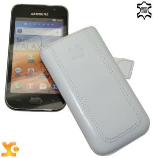 Ledertasche Handytasche für Samsung i9001 Galaxy S Plus