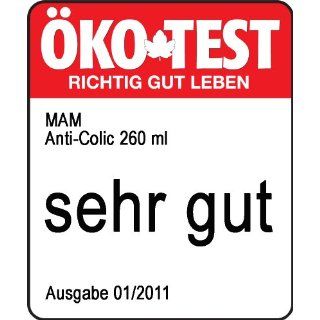 MAM 321511   Anti Colic 260 ml, Sauger Gr. 1, für Jungen, farblich
