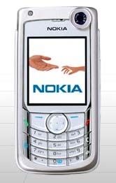Nokia 6680 silber blau Handy UMTS Elektronik