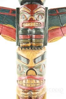 Holzfigur Modell Statue Indianer Totem Figuren Tippi Indio 50 cm