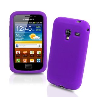 SILICONE CASE COVER FOR SAMSUNG GALAXY ACE PLUS S7500 & SCREEN