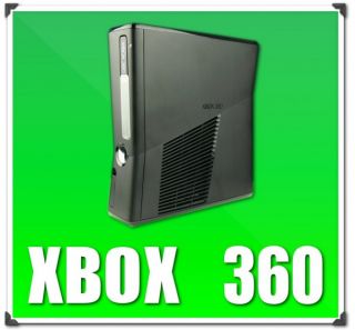 XBOX 360 SLIM 4 GB Schwarz NEU   NUR KONSOLE OHNE ZUBEHÖR, OHNE