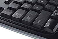 Logitech MK300 Tastatur + Maus schnurlos schwarz Computer