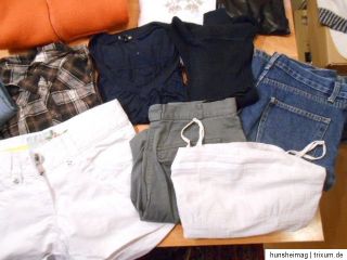 19 teiliges Damen Bekleidungspaket Größe 38 Jeans Pullover T Shirts