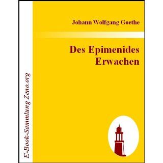 Des Epimenides Erwachen  Ein Festspiel eBook Johann Wolfgang Goethe
