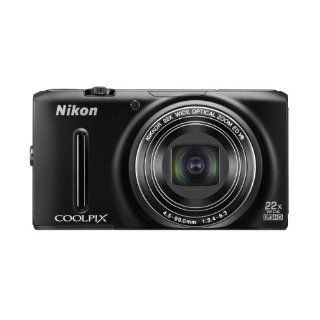Nikon Coolpix S9500 Digitalkamera 3 Zoll schwarz Kamera