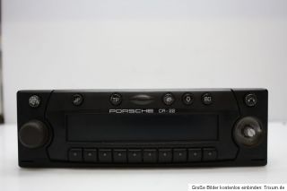 Porsche Boxster Carrera Radio CR 22 Soundsystem schwarz defekt