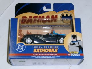 Corgi Batman 1940s DC Comics Batmobile 143