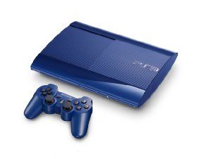 PlayStation 3   Konsole Super Slim 500 GB blau (inkl. 2 DualShock 3