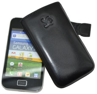 Original SunCase Etui Tasche TOP Case Samsung GT S5830
