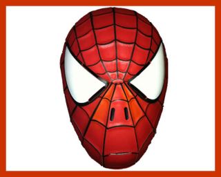 Spiderman Kinder Maske rot Spider Man Karneval Fasching