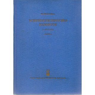 Schiffbautechnisches Handbuch. Band 1 SCHIFFBAU [Schiffstheorie