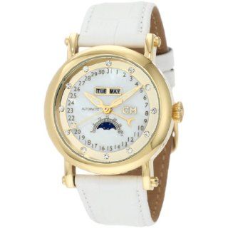 Carlo Monti Damen Armbanduhr Gold/weiß CM110 286 IP