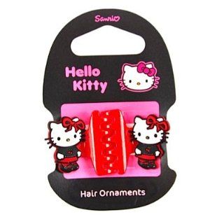 Hello Kitty Haarclips Set GOTH KITTY red Spielzeug