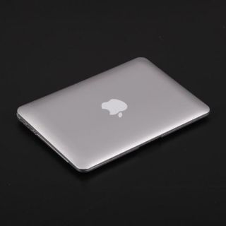Silver and White Apple Macbook Air Shaped Mini Makeup MirrorBook