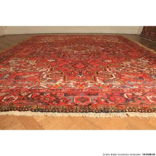 Königlicher Handgeknüpfter Perser Palast Teppich Heriz Heris Iran